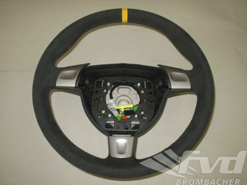 Sport Steering Wheel - Black Alcantara