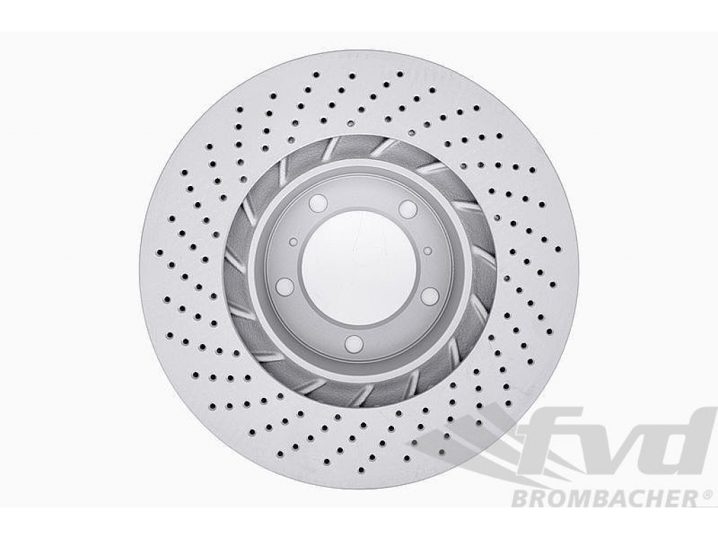 Brake Disk Front Right 997-2 C2/c4 09-, 991 C2 / C4 , 981 Cayma...