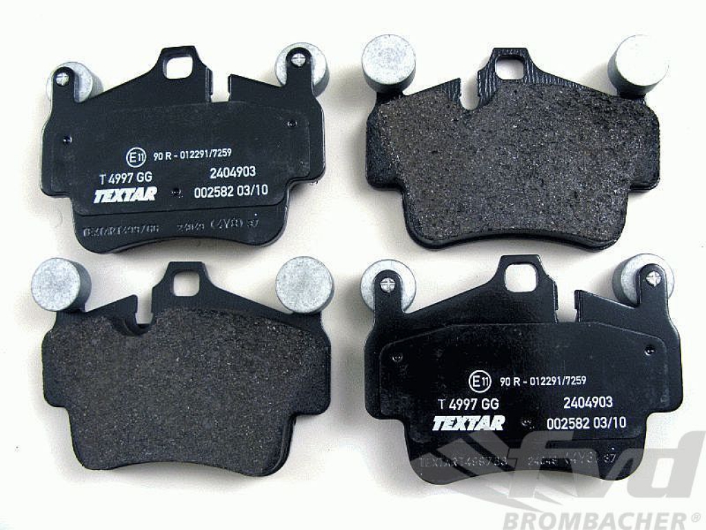 Brake Pads Front 997-1 C4/boxster 2 S 09-/cayman 2 S 09/ Cayman R