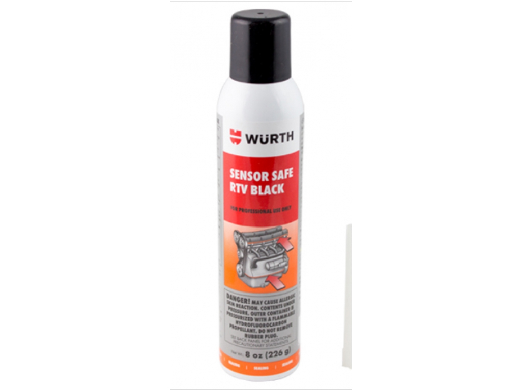 Wurth Sensor Safe Rtv Black