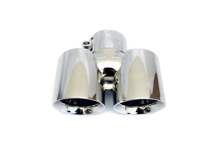 Agency Power Dual Exhaust Tip, Chrome