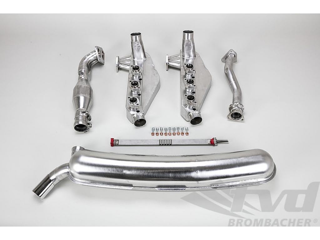 Brombacher Exhaust System 911 3.2 L 1974-89 - Sport - With Heat...