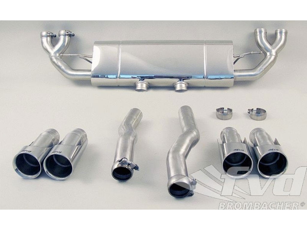 Sport Muffler Cayenne Turbo With Tips