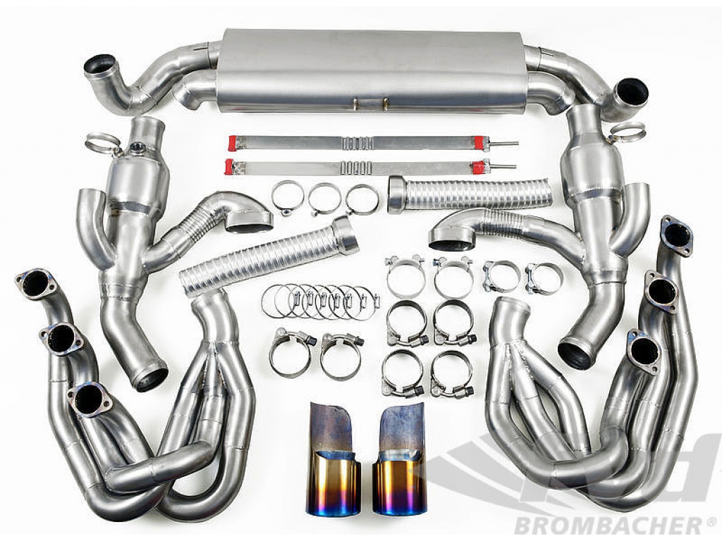 Exhaust System 964 - Sport - Titanium - Catalytic Bypass - Dual...
