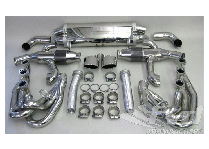 Exhaust System Brombacher 964  (sound Version), Stainless Steel...