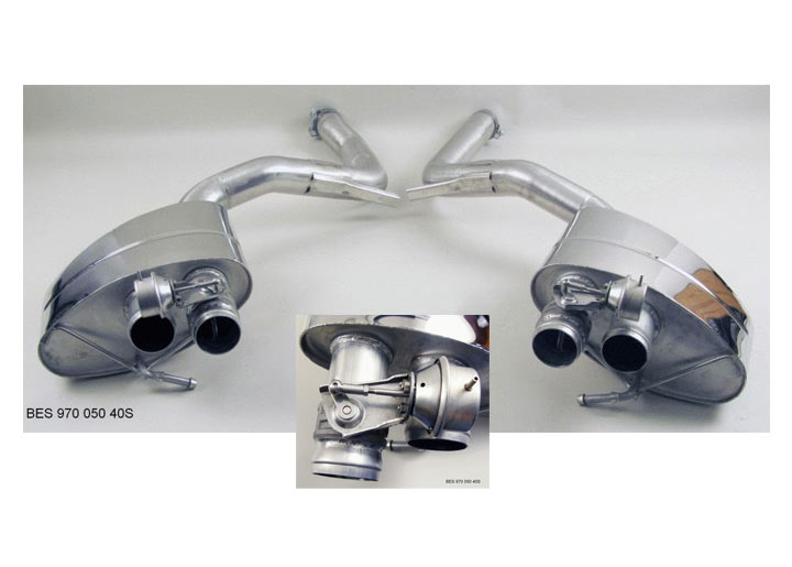 M&m Exhaust Sport Muffler Panamera Turbo