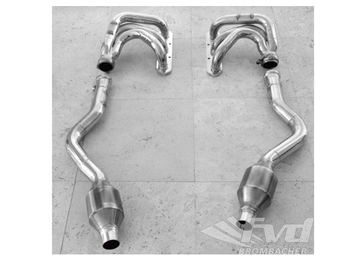 Sport Headers M&m Edition  987 With 200 Cell Sport Catalytics