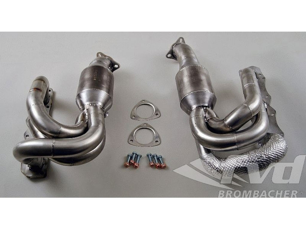 Sport Headers 987.2 With 200 Cell Hjs Hf Sport Catalytics