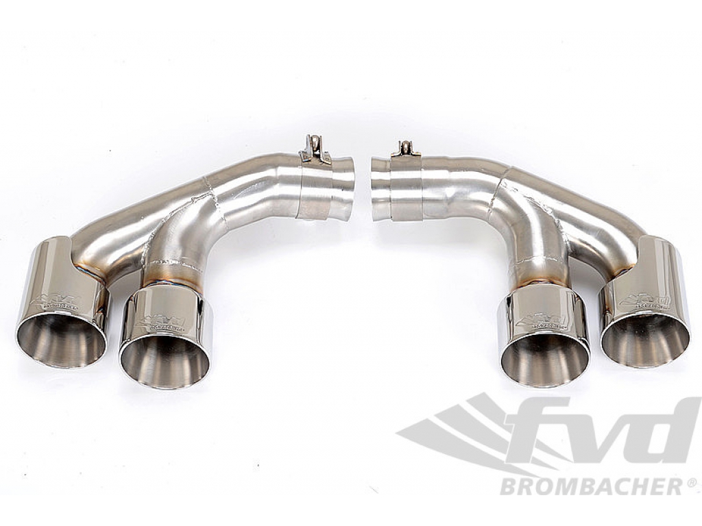 Exhaust Tips, 911 2014+ (991) Turbo/s, Brombacher Edition