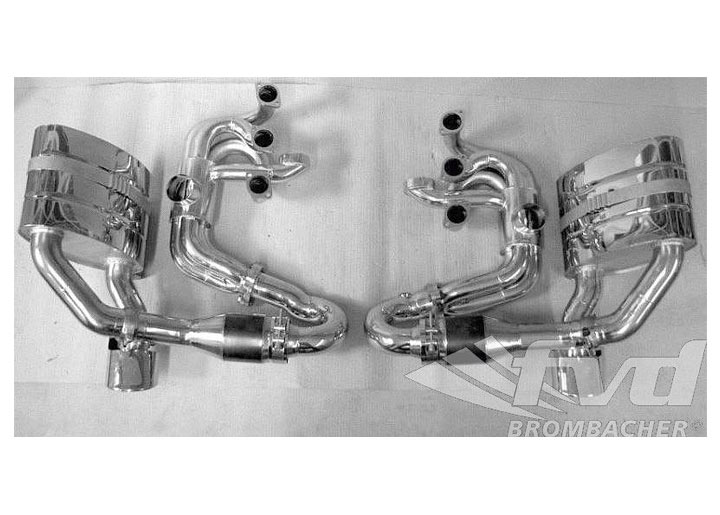 Exhaust System 993 Brombacher (sound Version), Stainless Steel,...