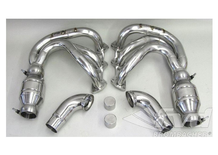 Titanium Exhaust System Race 997 Gt3/rs Brombacher  Without Tips