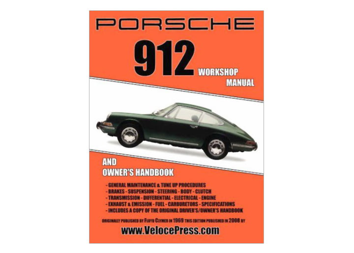 Porsche 912 Workshop Manual, Book