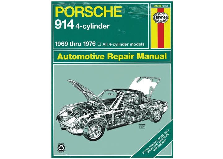 Haynes 914 Repair Manual, Book 