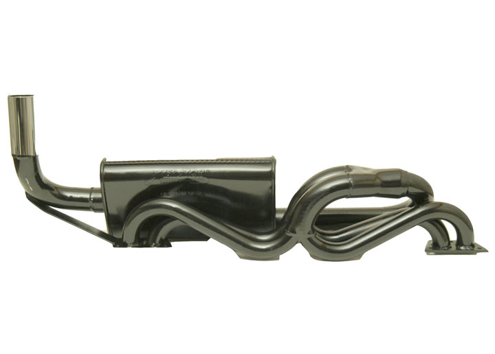 Bursch Stainless Steel Muffler, 914 Early 1.7/1.8 (70-72) 