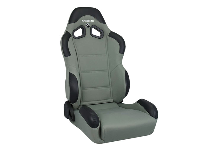 Corbeau Cr1 Seat, Gray Cloth
