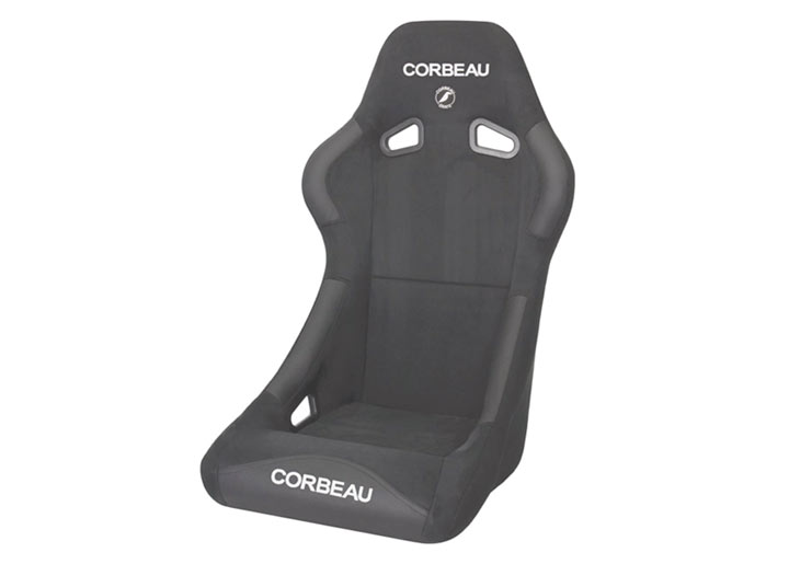 Corbeau Forza Seat, Black Microsuede