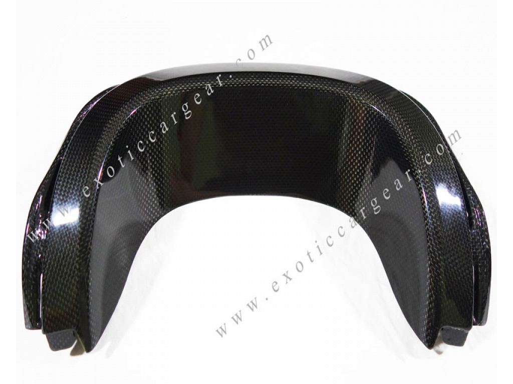 Exotic Car Gear Carbon Fiber Rear Exhaust Finisher Surround For