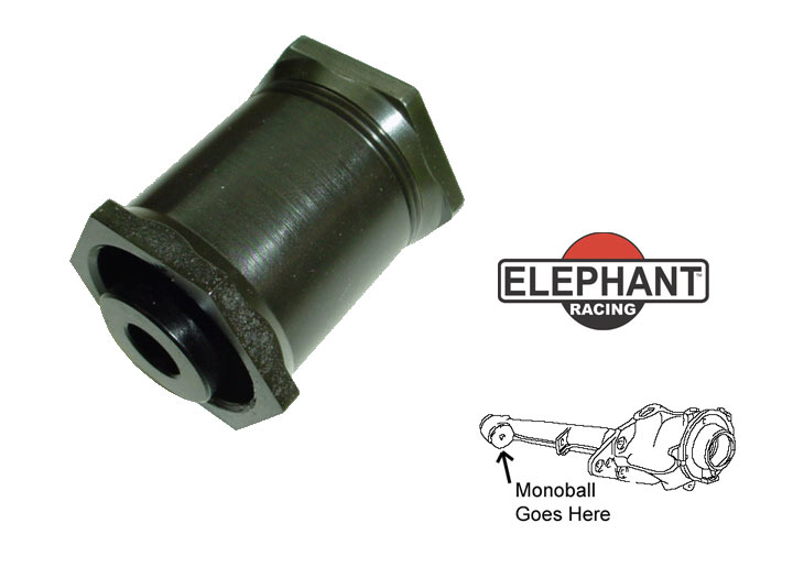 Elephant Racing Rear Trailing Arm Monoball Cartridge, Pair
