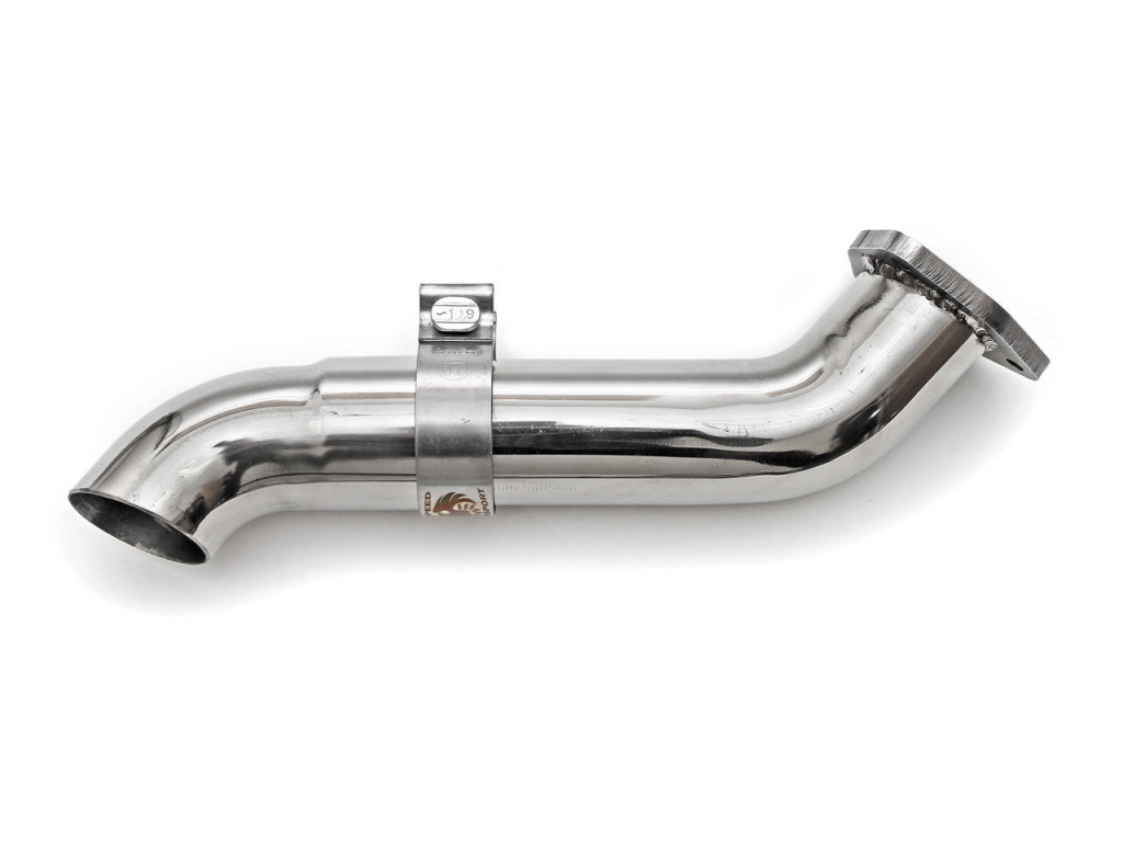 Fabspeed Muffler Bypass Pipe With Adjustable Turndown