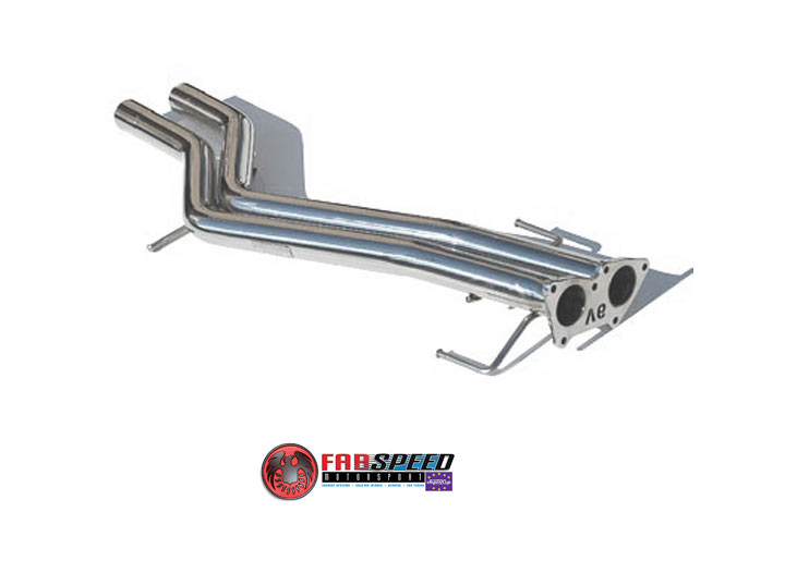 Fabspeed Secondary Cat Bypass Pipes, Cayenne V6