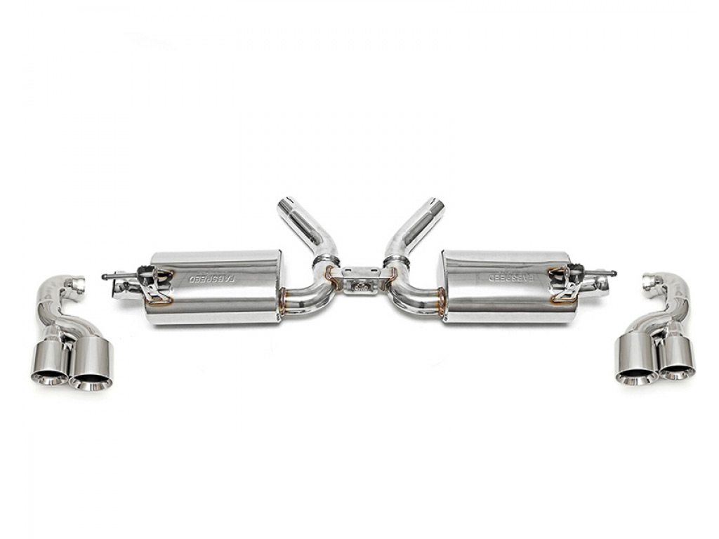 Fabspeed Maxflo Performance Exhaust System With Tips|polished C...