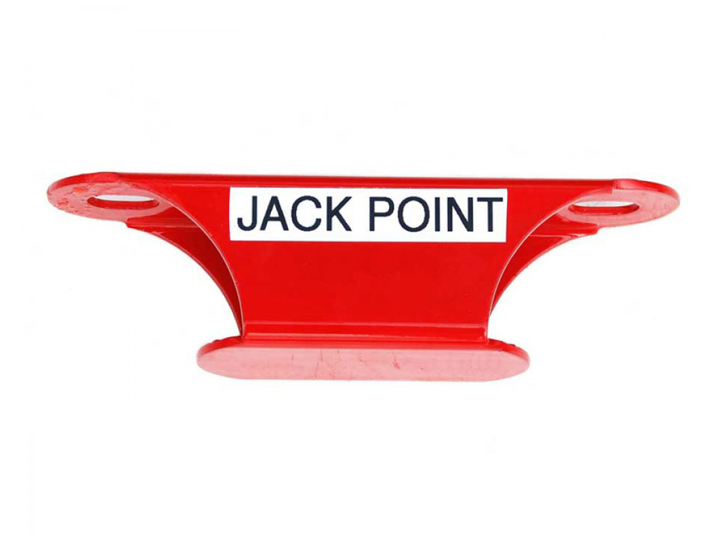 Fabspeed Jack Point Powder Coated Red