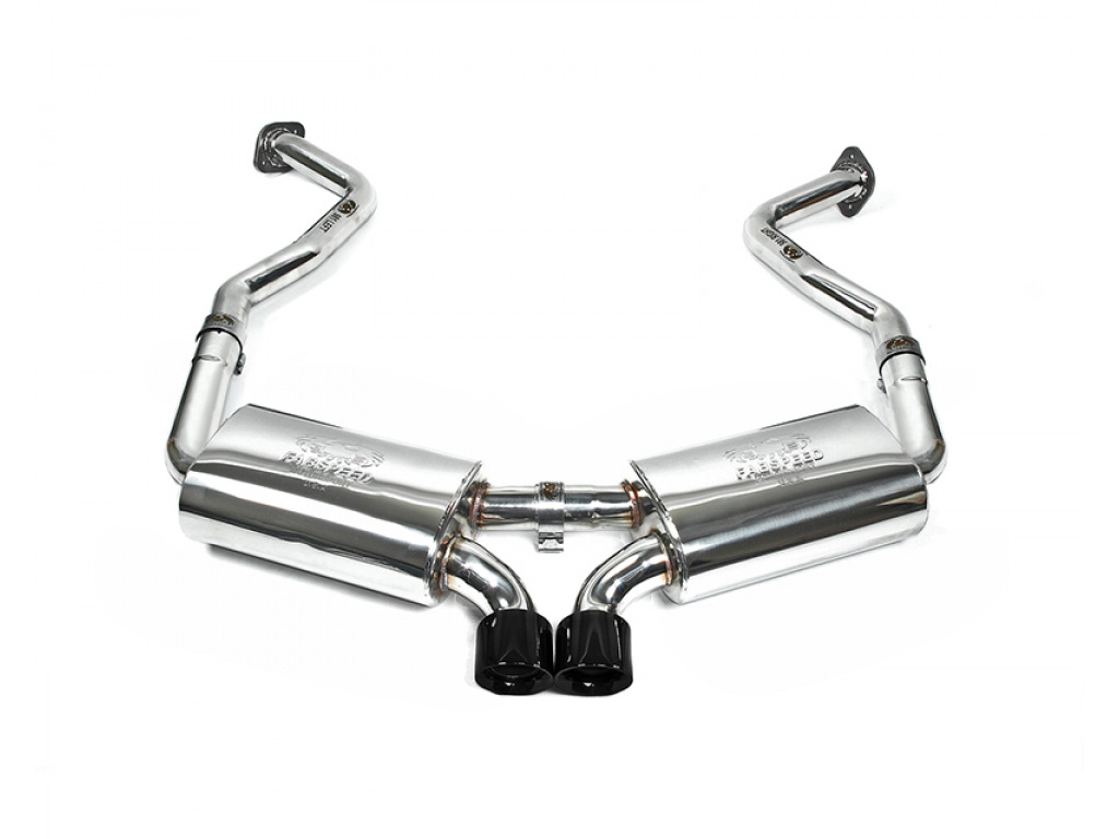 Fabspeed Maxflo Performance Exhaust System With Tips|black Chrome