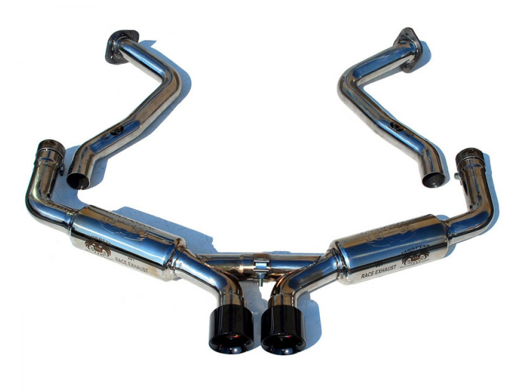 Fabspeed Maxflo Supercup Race Exhaust System With Tips|black Ch...