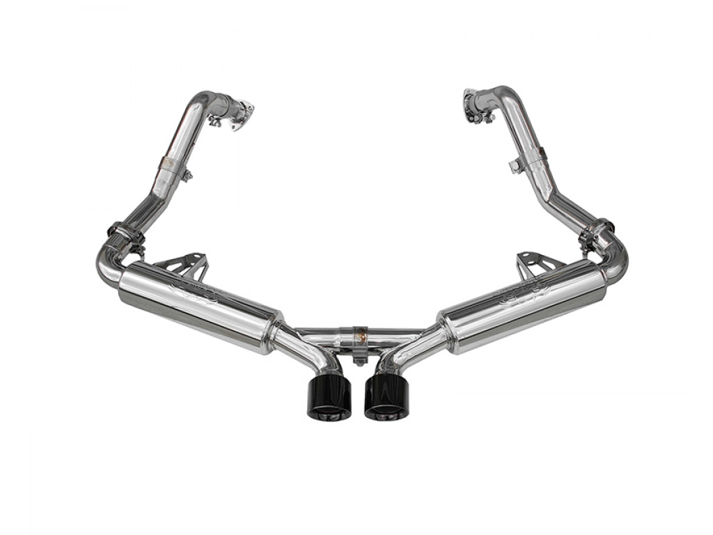 Fabspeed Race Exhaust System With Tips|black Chrome
