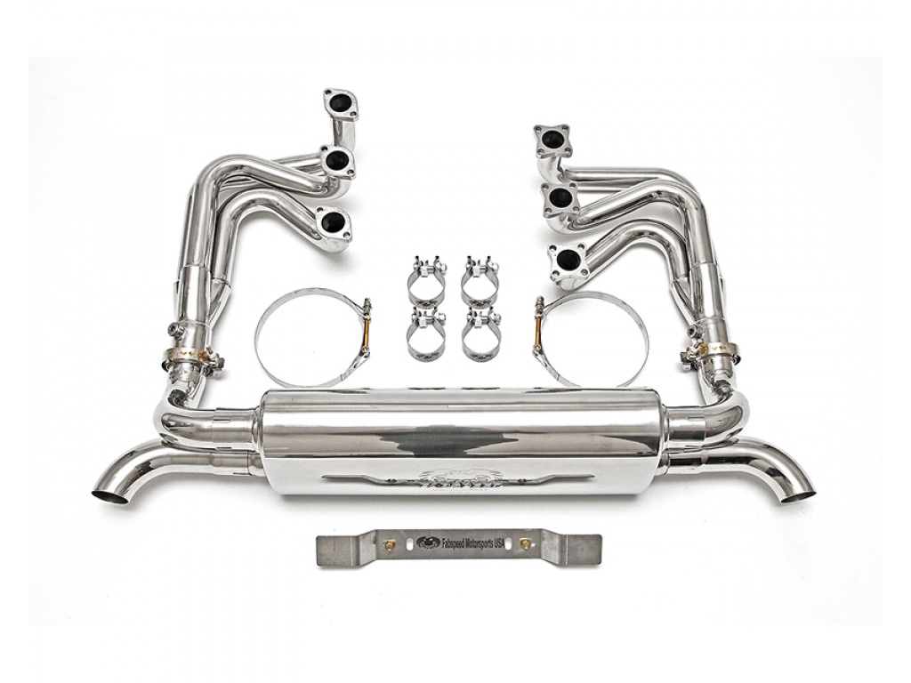 Fabspeed Rsr Header Muffler Kit Without Heat Dual Inlet|outlet ...