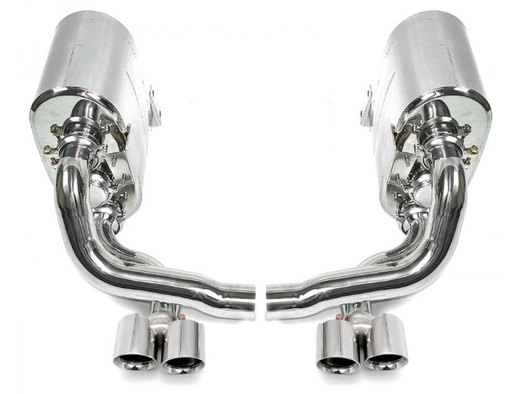 Fabspeed Maxflo Performance Exhaust System With Black Chrome Tips