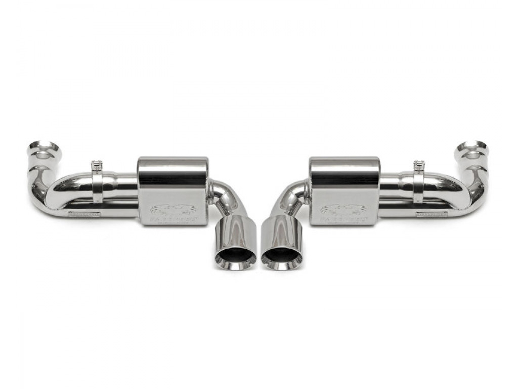 Fabspeed Race Exhaust System With Polished Chrome Tips
