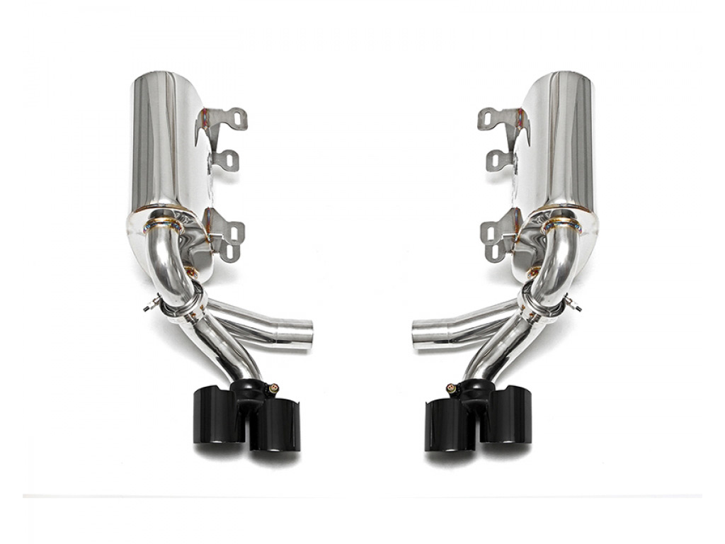 Fabspeed Maxflo Performance Exhaust System With Tips|black Chrome