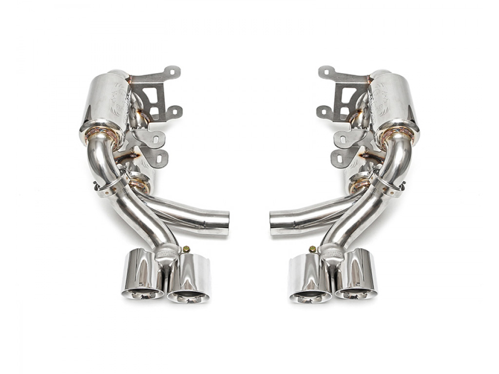 Fabspeed Supercup Exhaust System With Tips|polished Black