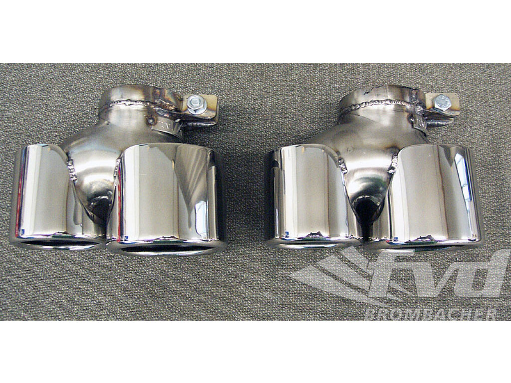 996 Turbo/gt2 Tail Pipes (2x89/76mm)