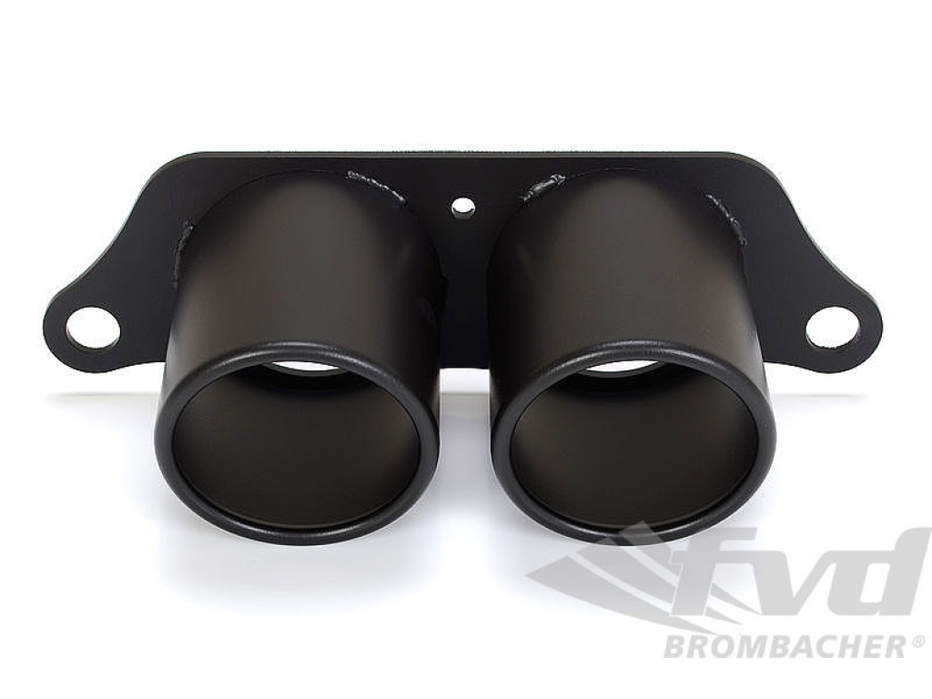 Exhaust Tips 997.1 Gt3 / Rs - Motorsports - 4 (2x 100mm) - Blac...