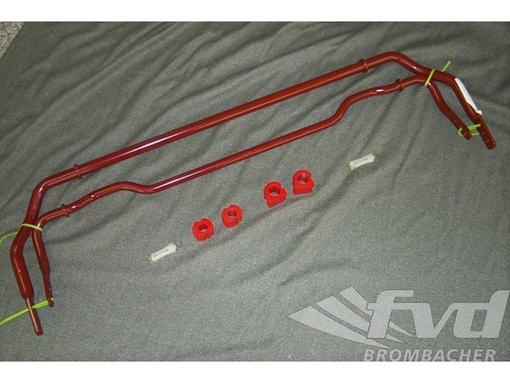 996 C4 Adjustable Sway Bar Kit (front 24mm And Rear 19.5mm)
