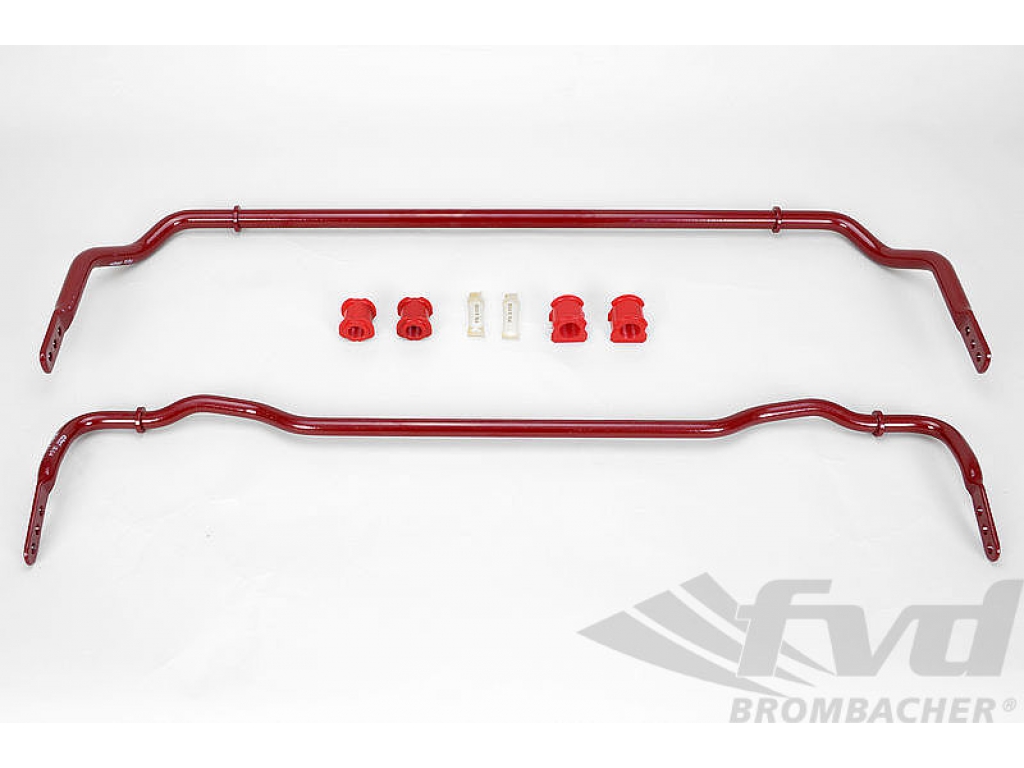 996 C4 Adjustable Sway Bar Kit (front 24mm And Rear 19.5mm)