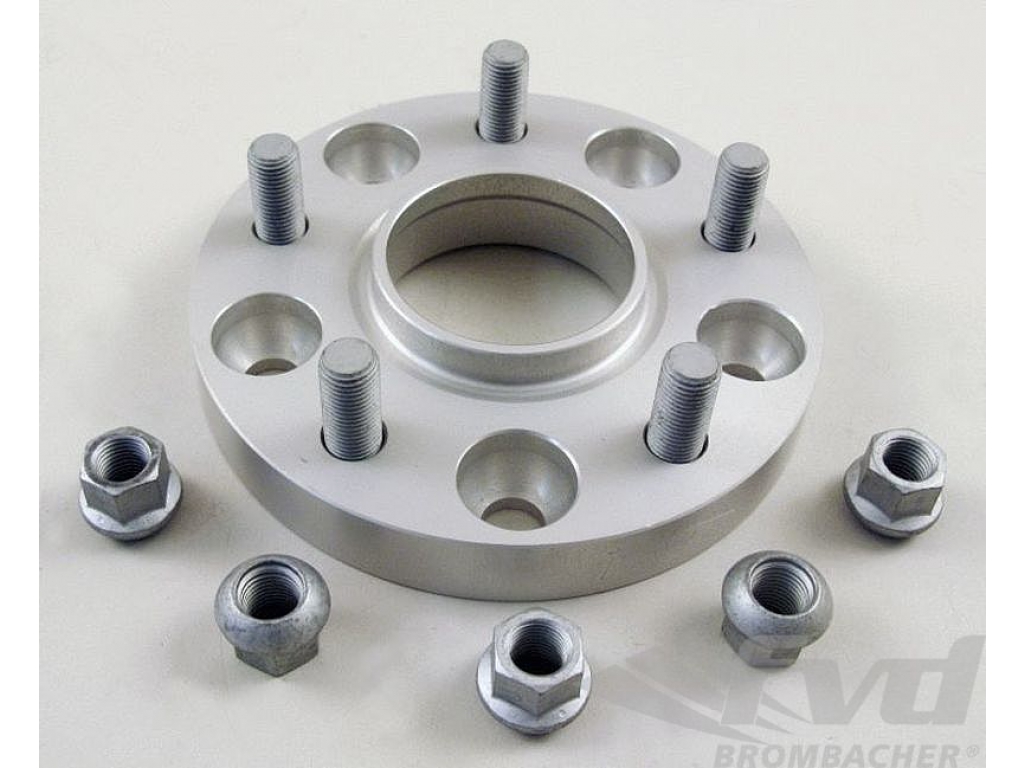 Spacer - 23 Mm - Silver - Hub Centric - Sold Individually