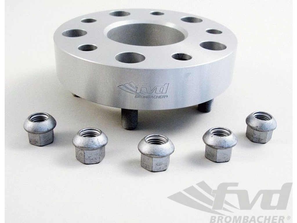 Spacer - 35 Mm - Silver - Hub Centric - Sold Individually
