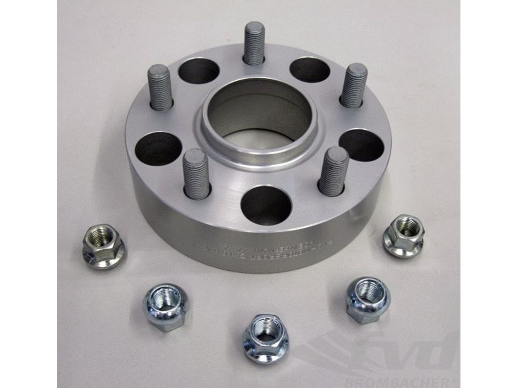 Spacer - 43 Mm - Silver - Hub Centric - Sold Individually
