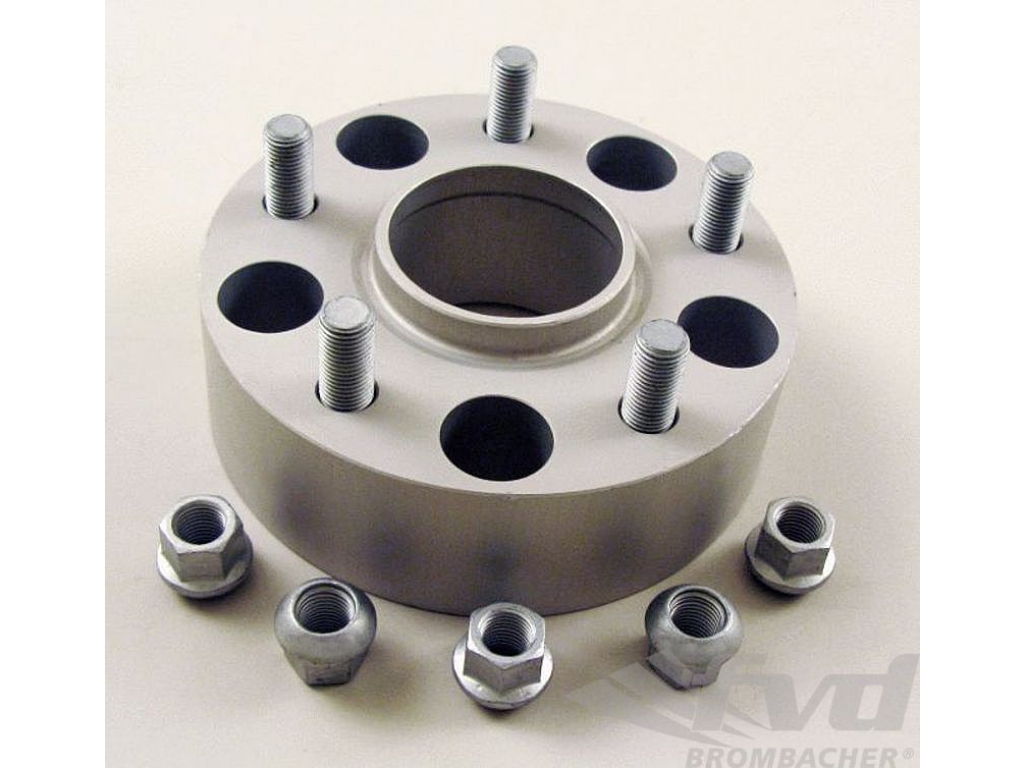 Spacer - 50 Mm - Silver - Hub Centric - Sold Individually