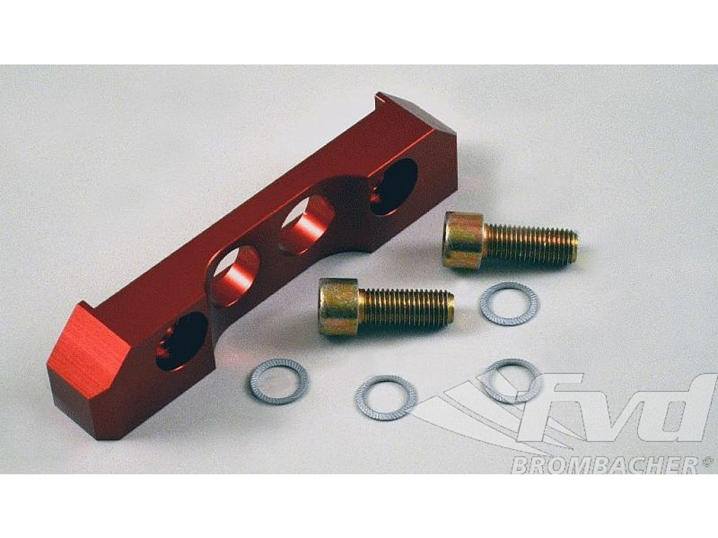 Brake Adapter For Big Red Caliper 911 1970-89 - Aluminum - Red ...