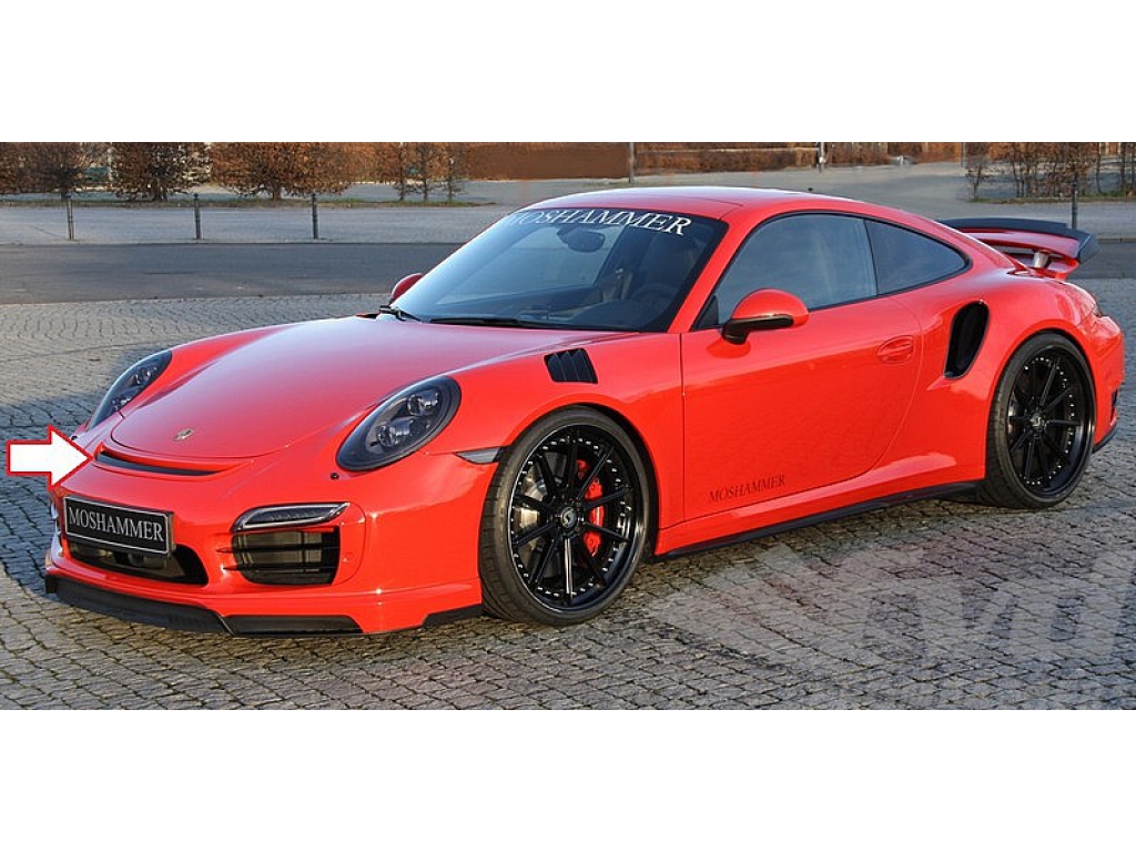 Front Bumper Upper Air Vent 991.1 / 991.1 Turbo / S And 991.2 /...