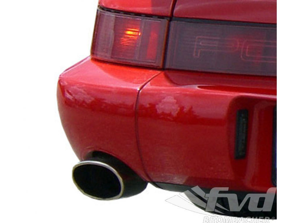 964 Twin Exhaust Left Rear Valance