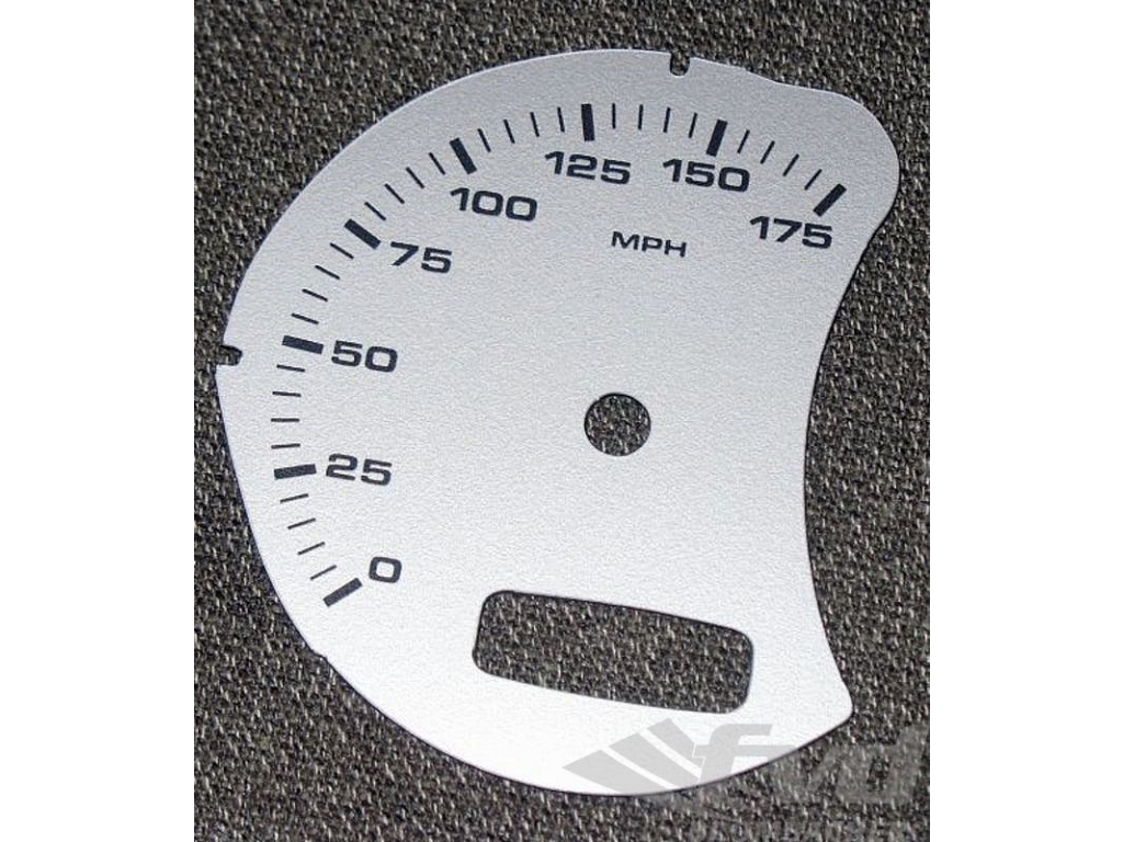 Gauge Face Mph Silver 986 With Bc