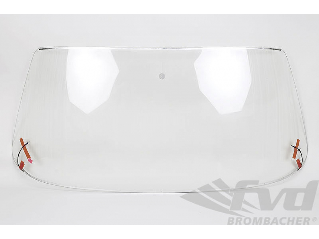Windscreen 911 Clear Heatable With Mirror Holder)