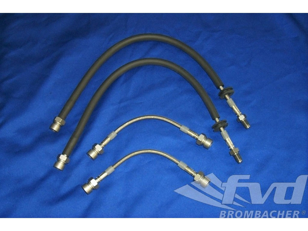 Stainless Brake Lines - 968 (without 030 Sports Suspension)