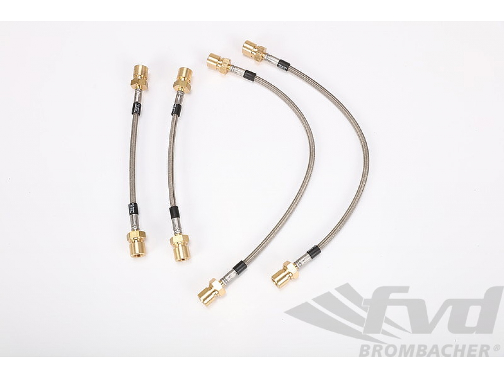 Stainless Brake Lines - 968 (with 030 Sports Suspension)