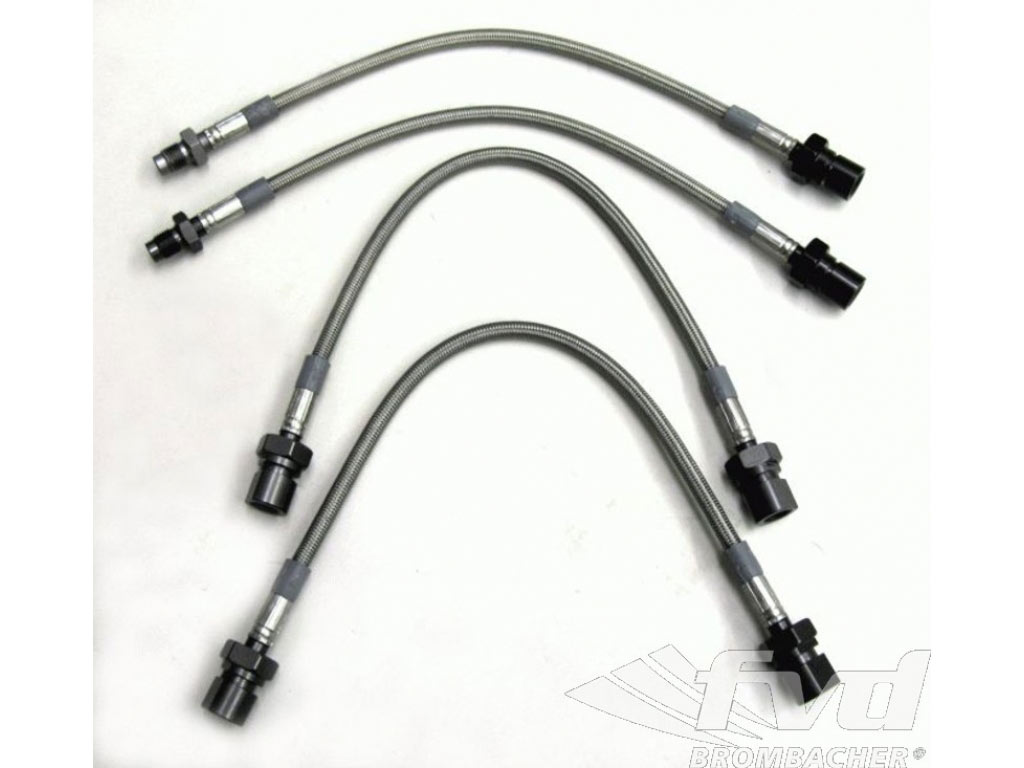 Stainless Brake Lines - 993 C2 Naturally Aspirated - Only For 1...